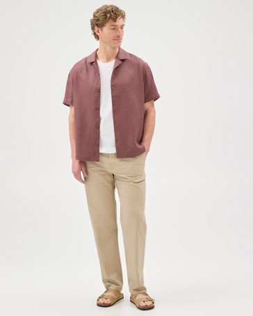 Australian Cotton Relaxed Fit Chino Pants