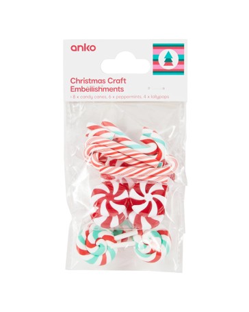 Anko Christmas Craft Embellishments