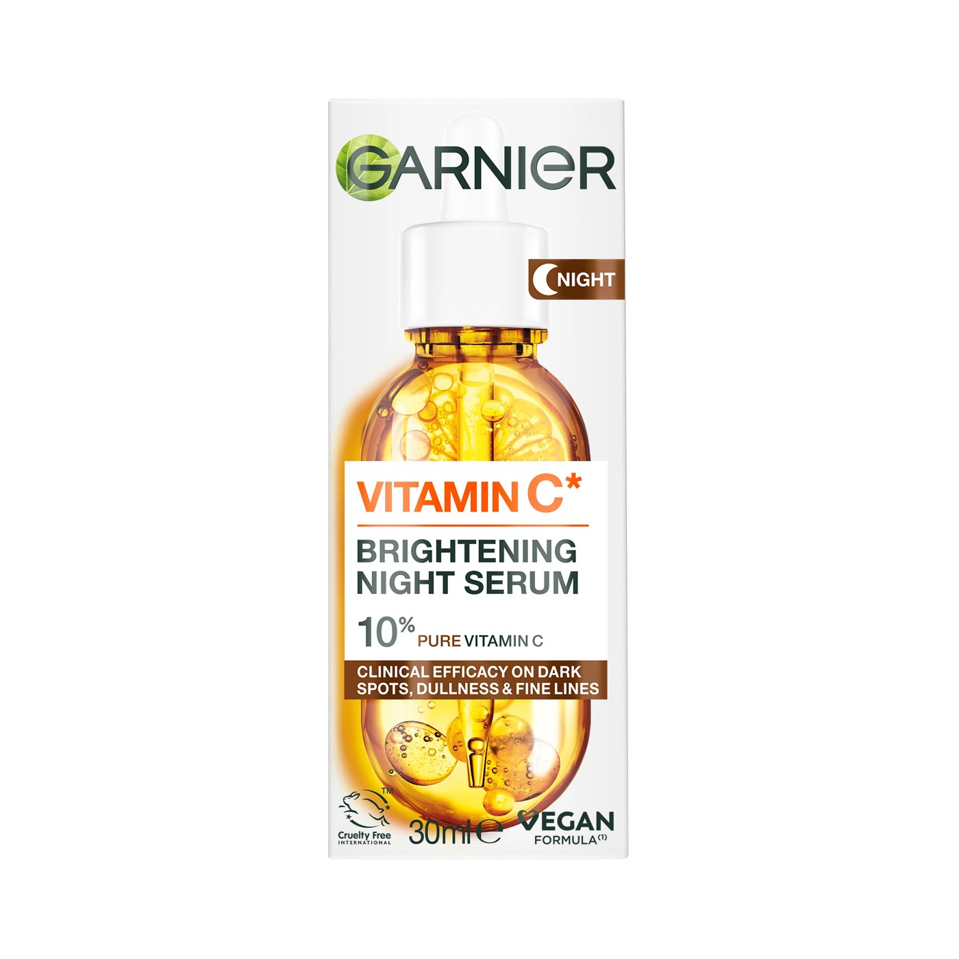 Garnier SkinActive Brightening Night Serum - Vitamin C 2 of 5