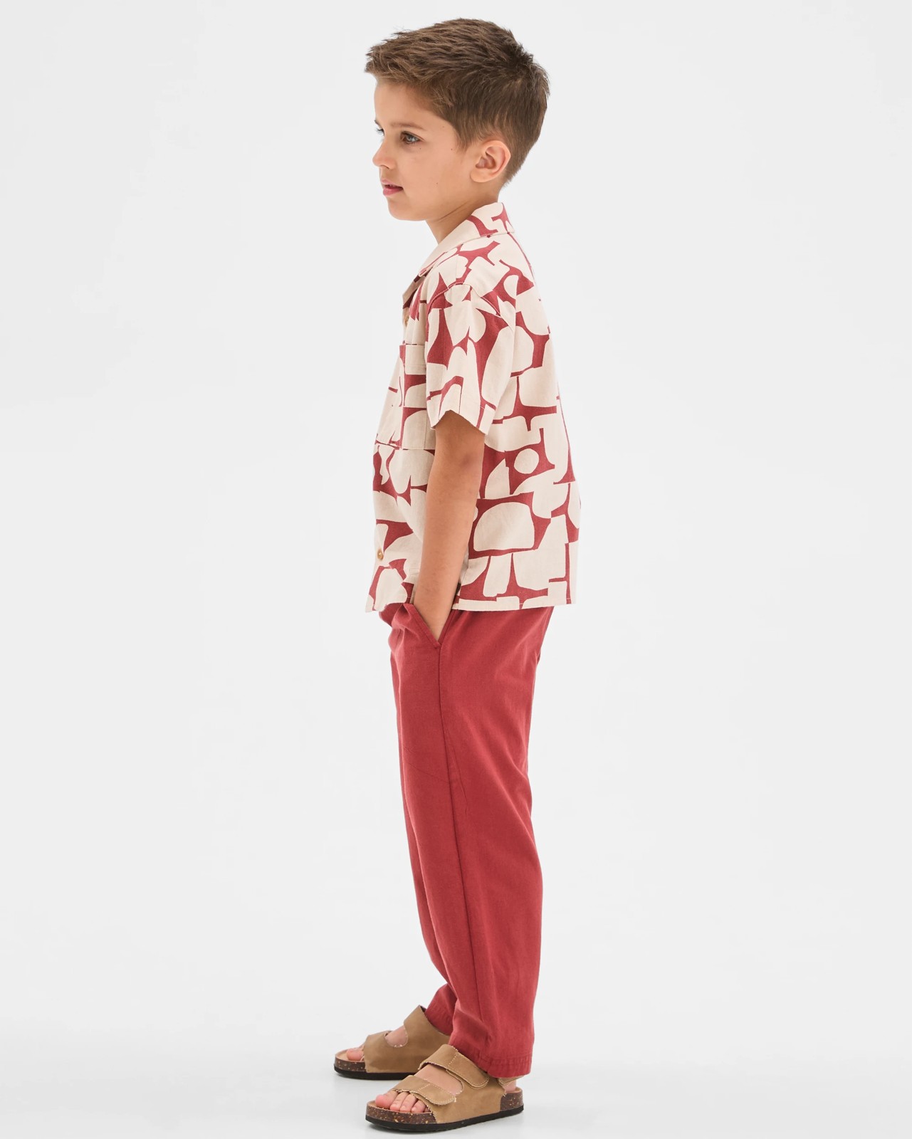 Shirt and Pants 2 Piece Set - Red Pear 2 of 5