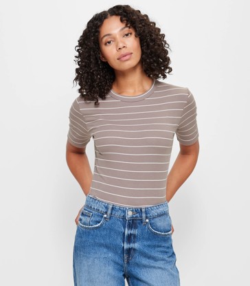 Australian Cotton Rib Layer T-Shirt