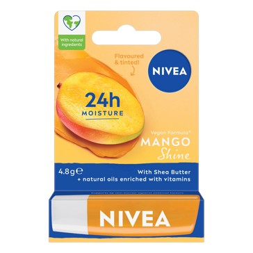 NIVEA Mango Shine Lip Balm - Shea Butter