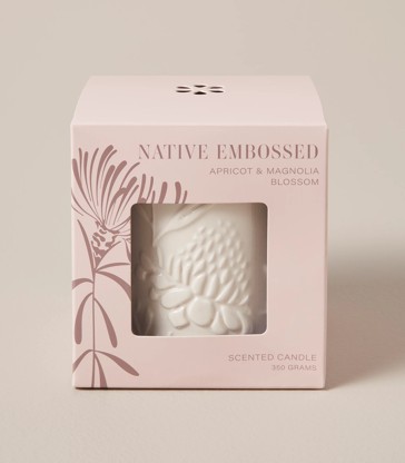 Native Embossed Candle