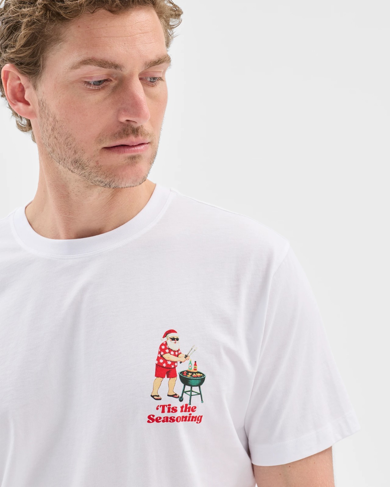 Australian Cotton Print Christmas T-Shirt 2 of 6
