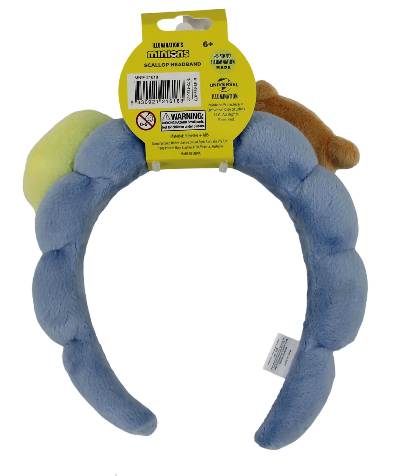 Minion 3D Scalloped Headband 4 of 4