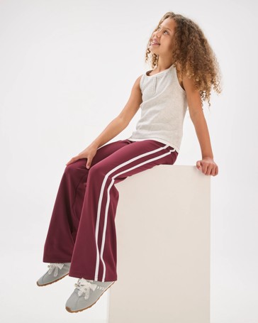 Active Fold Over Flare Pants
