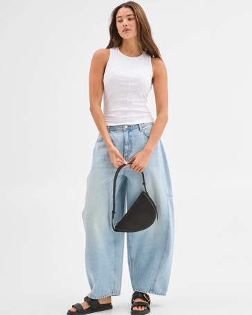 Lily Loves Australian Cotton Blend Exposed Seam Tank Top