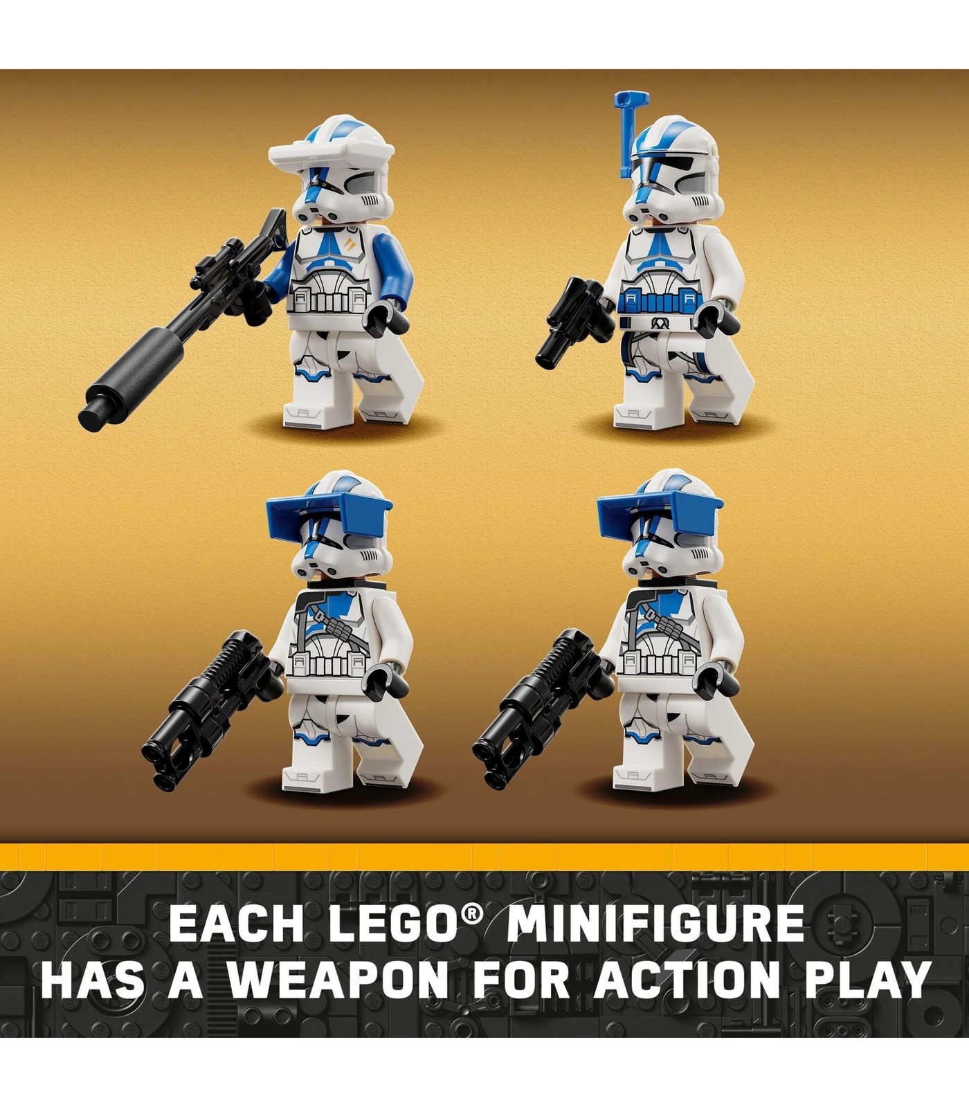 LEGO Star Wars 501st Clone Troopers Battle Pack 75345 Target Australia