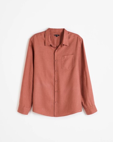 European Linen Long Sleeve Shirt