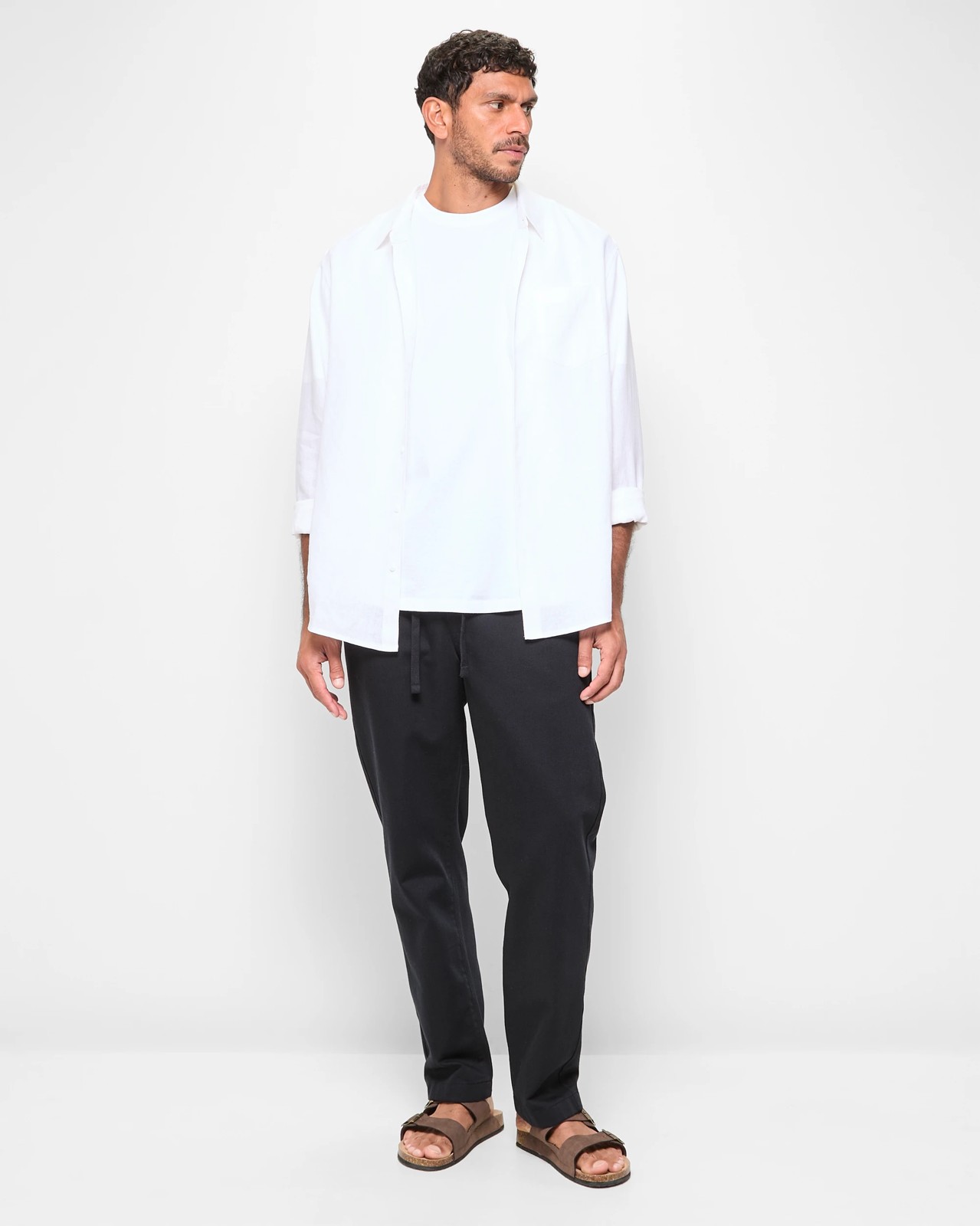 Australian Cotton Relaxed Twill Pants  2 of 5
