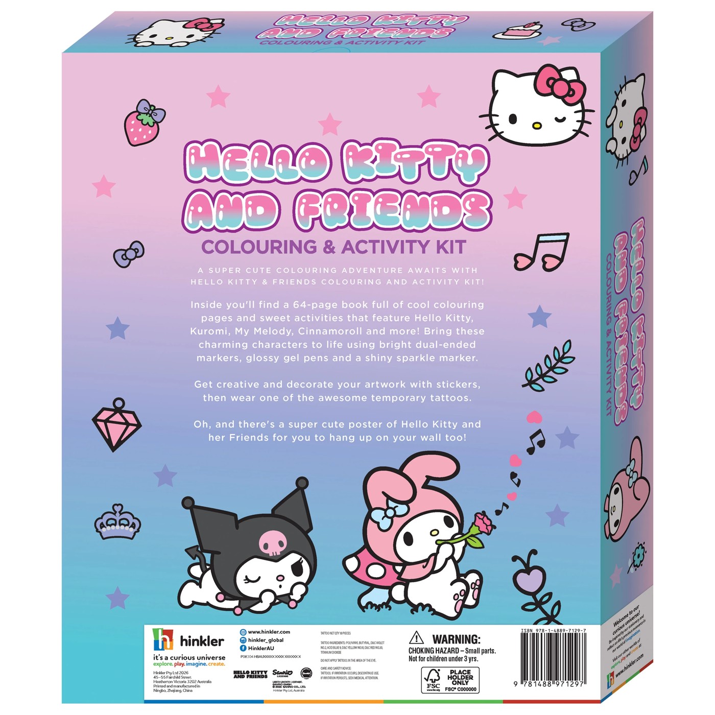Kaleidoscope Hello Kitty and Friends Colouring and Activity Kit 2 of 5
