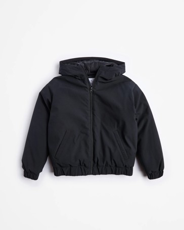 Hooded Bomber Jacket