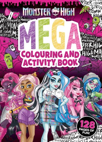 Monster High: Mega Colouring and Activity Book