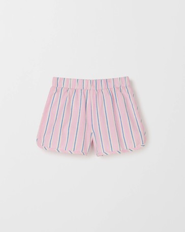 Dolphin Hem Woven Shorts