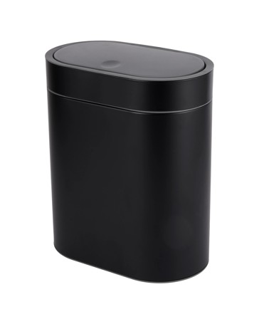 Anko 5L Push Top Bin - Black