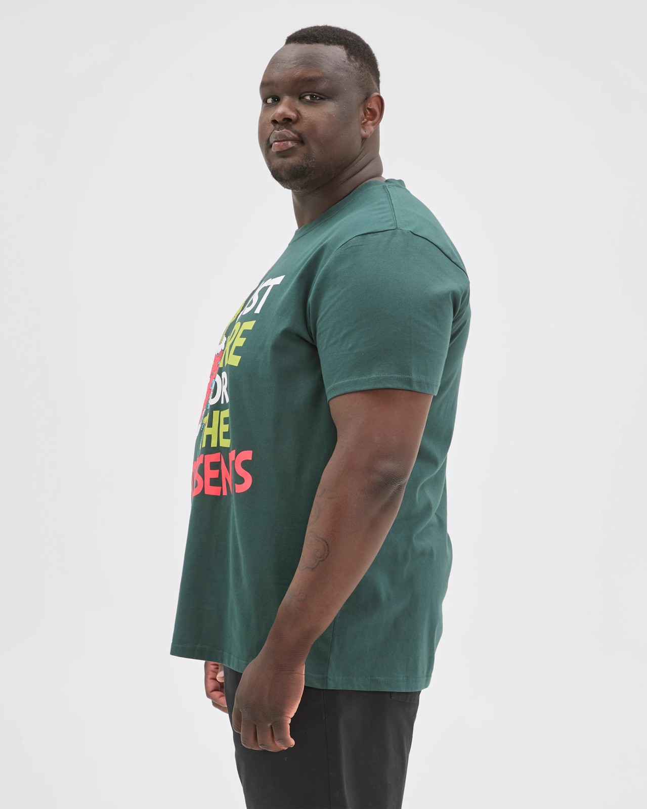 Licensed The Grinch Plus Size Australian Cotton Christmas T-Shirt 5 of 6
