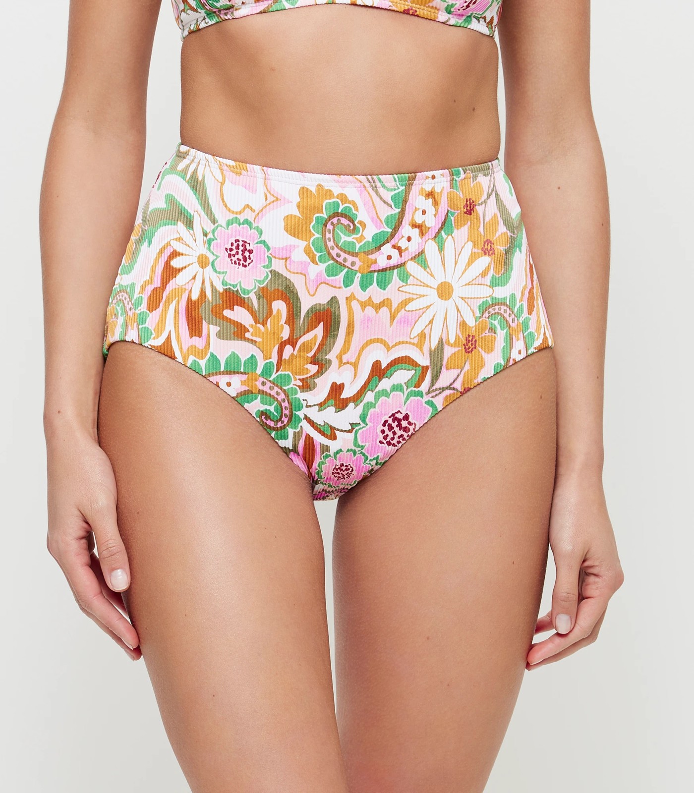 Target high waisted swim on sale