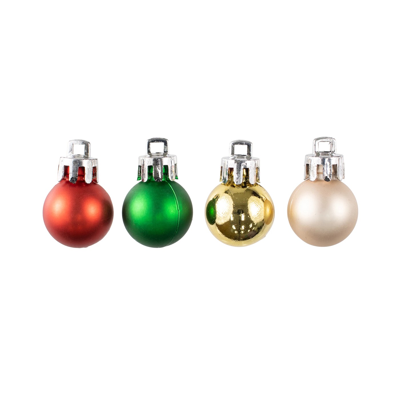 Anko 36 Pack Christmas Craft Mini Bauble - Assorted 4 of 5