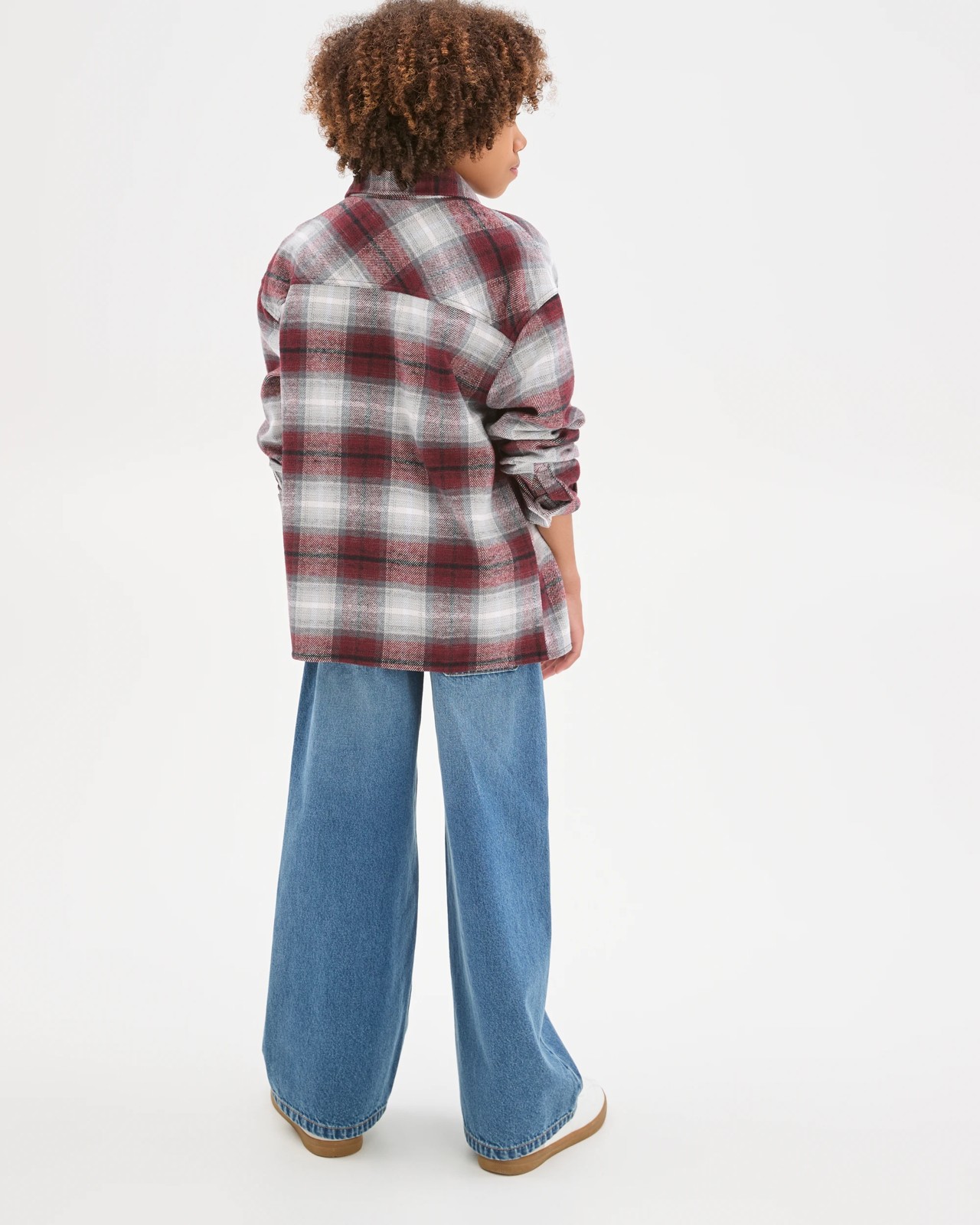 Australian Cotton Heavy Flannelette Hooded Shirt - Red Check 4 of 6