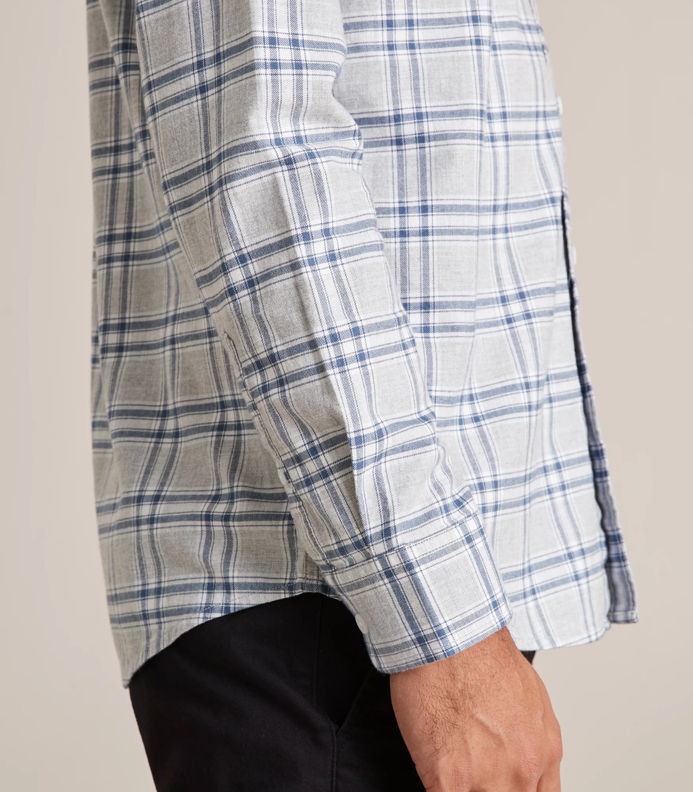 Long Sleeve Brushed Check Shirt 5 of 6