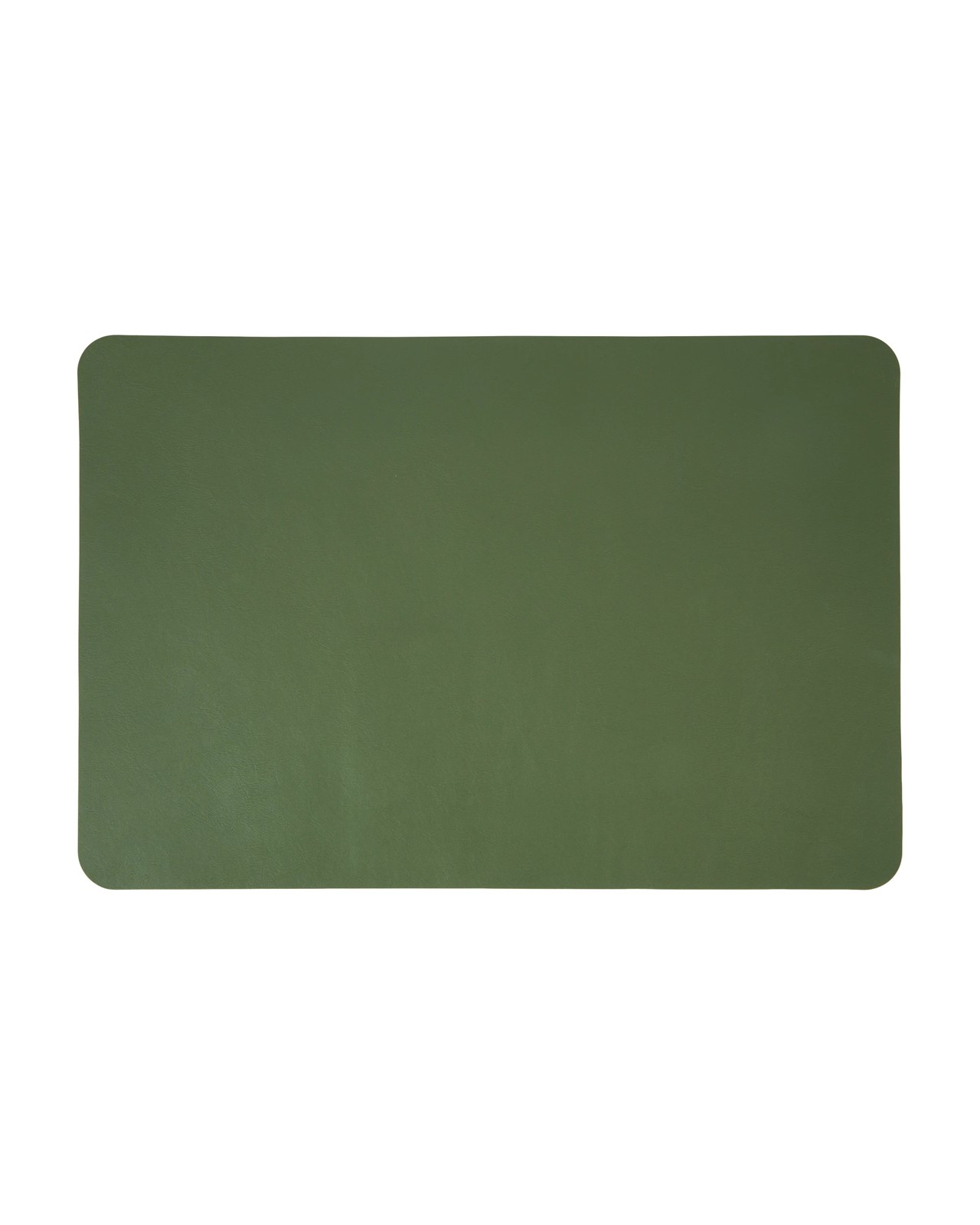 Anko Leather Look Reversible Placemat - Taupe and Green 4 of 4