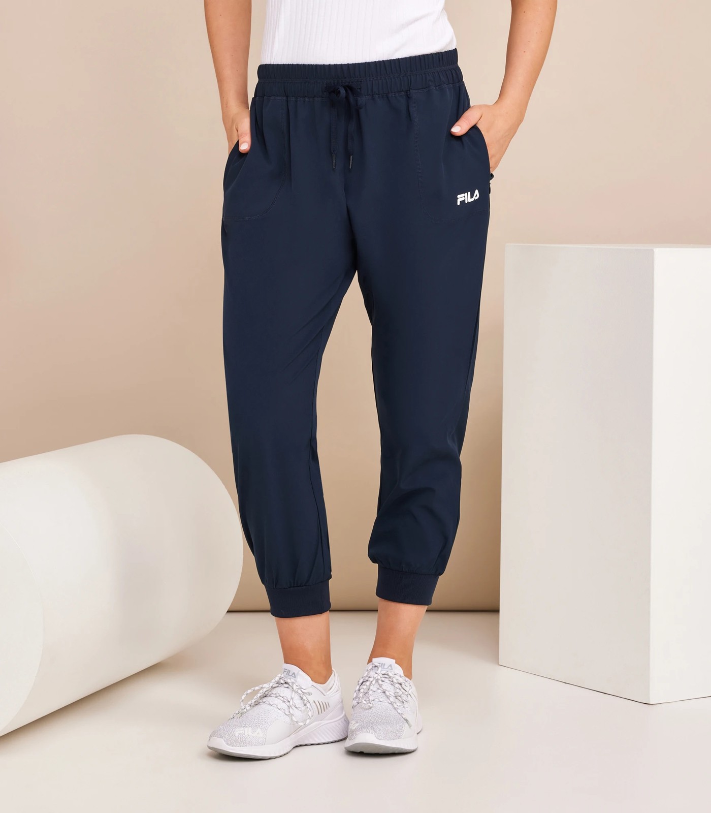 Fila Polyester Athletic Sweat Pants for Women