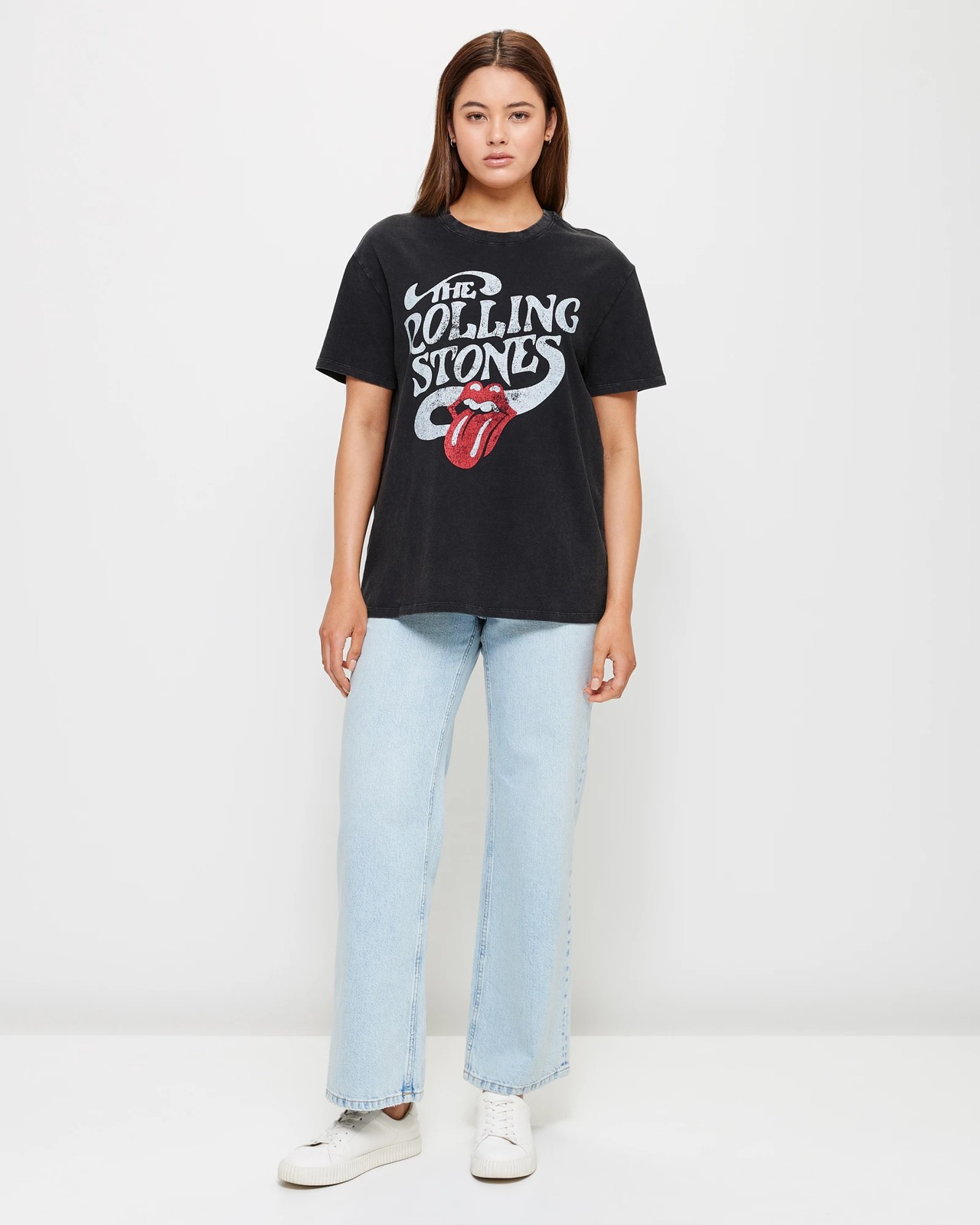 The Rolling Stones Crew Neck Boxy T-Shirt 2 of 6