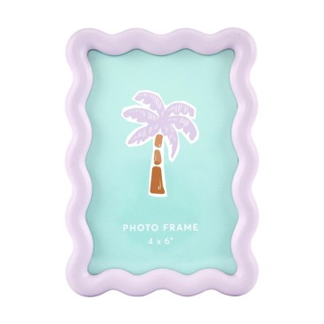 Wavy Frame 4in. x 6in., Lilac - Anko