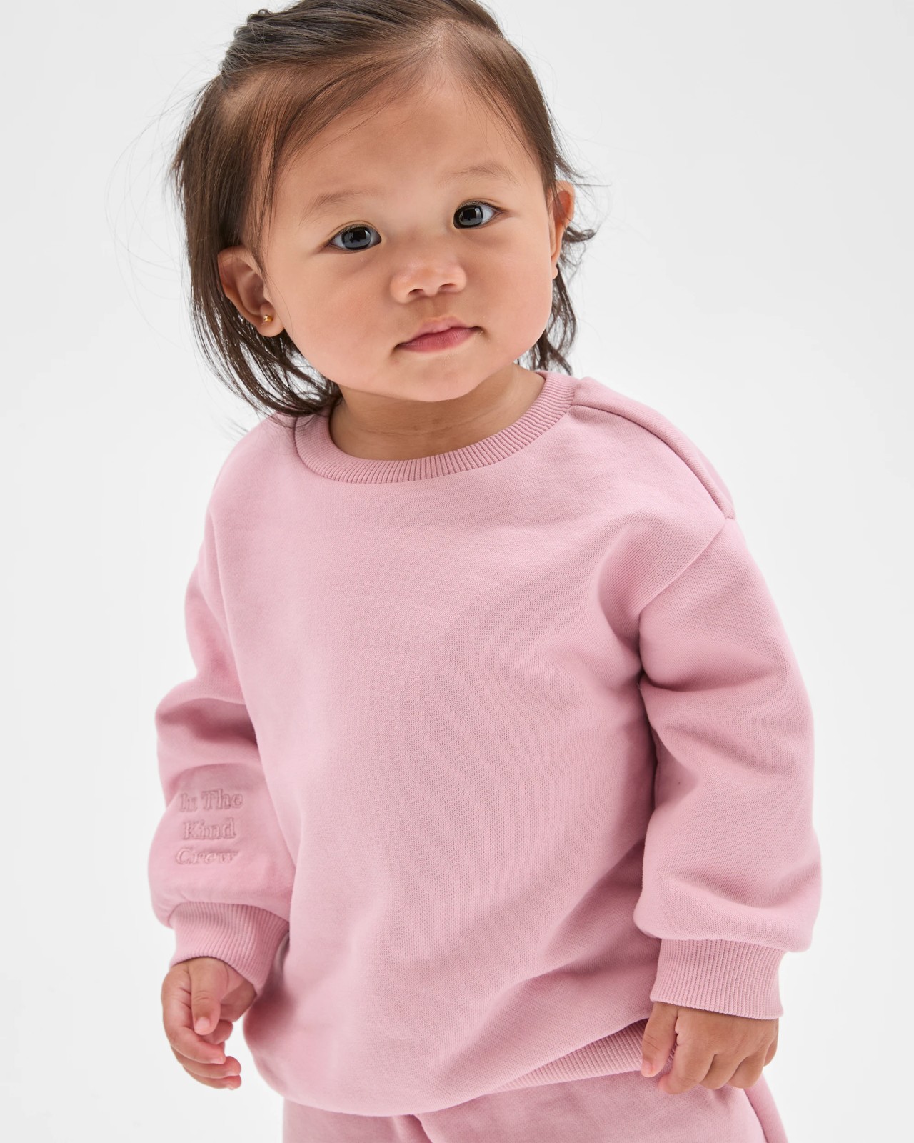 Baby Australian Cotton Blend Plain Sweatshirt 2 of 4