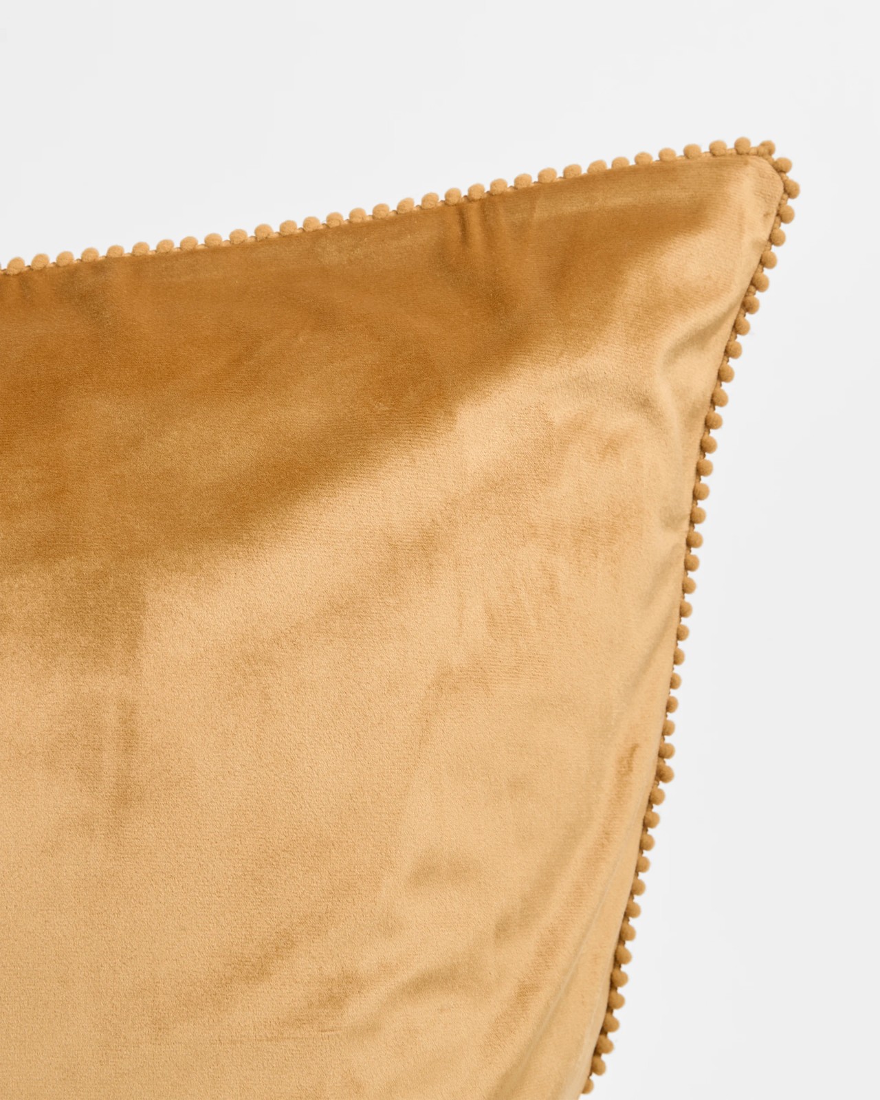 Lacy Velvet European Pillowcase - Cumin 3 of 3