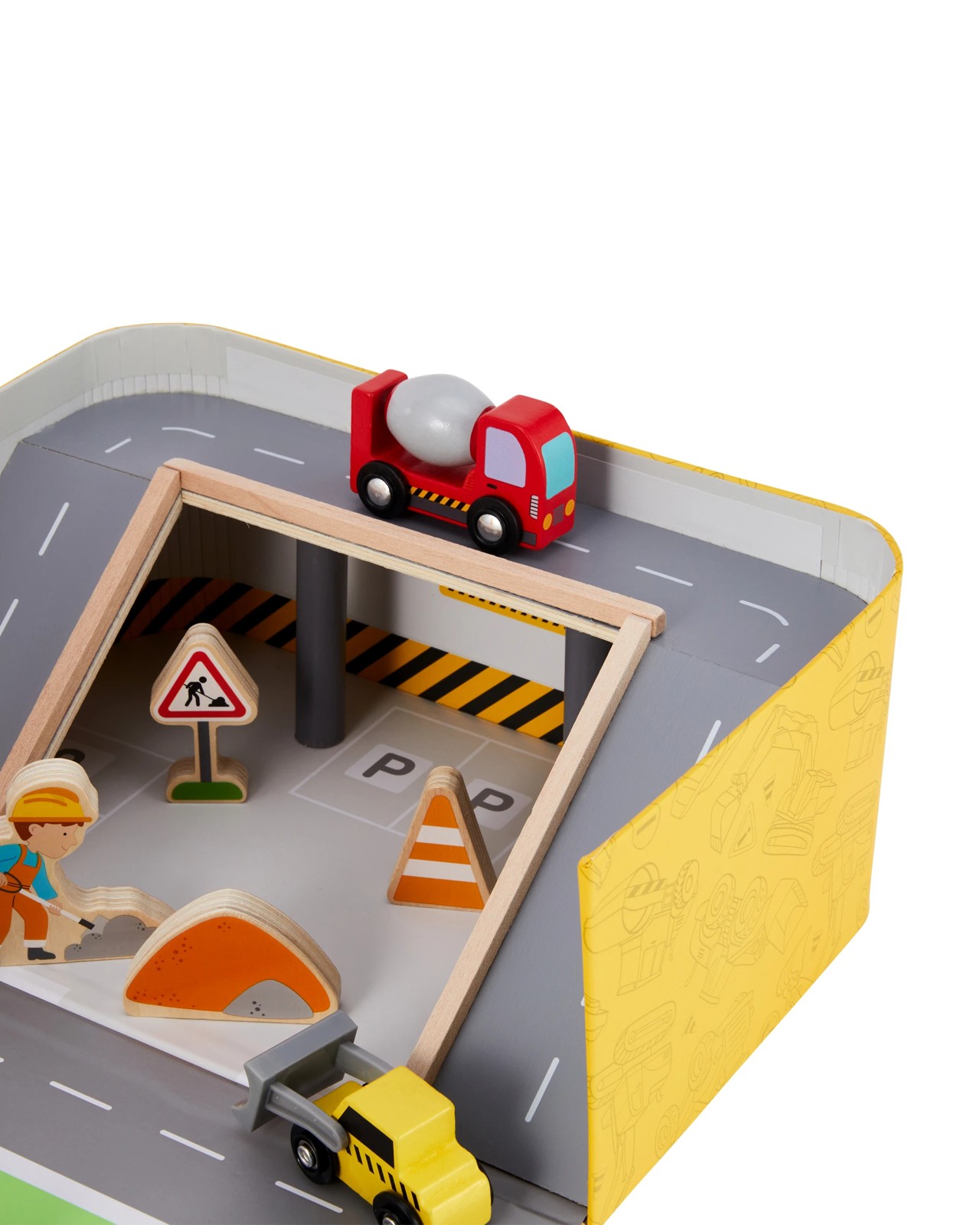 Anko 16 Piece Wooden Suitcase Constructions Set 4 of 6