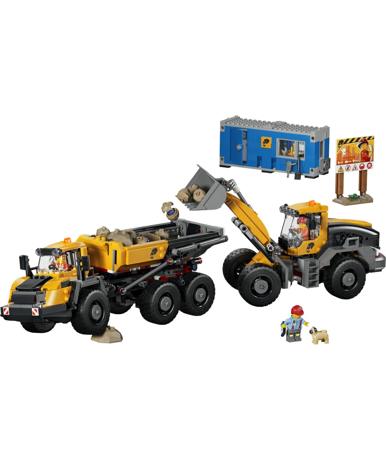 LEGO® City Dump Truck & Front End Loader 60494 5 of 6