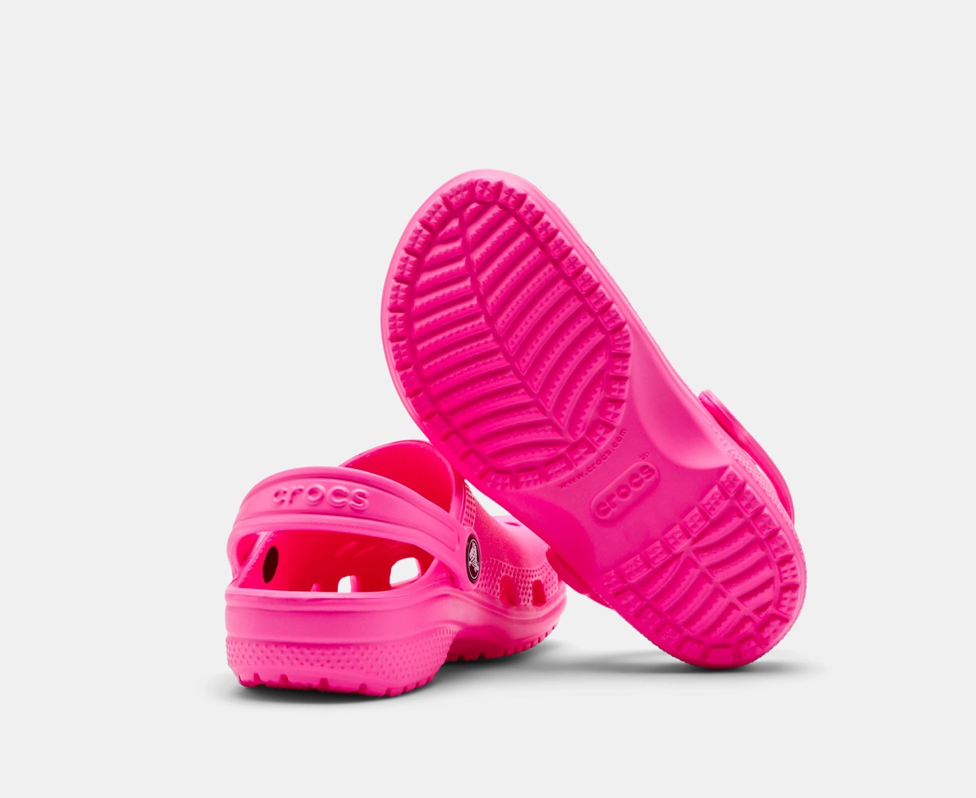Crocs Kids' Classic Clogs - Pink Crush 4 of 5