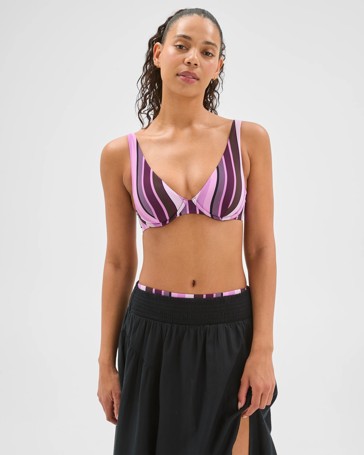 Shape Your Body V-Neck Underwire Swim Bikini Top