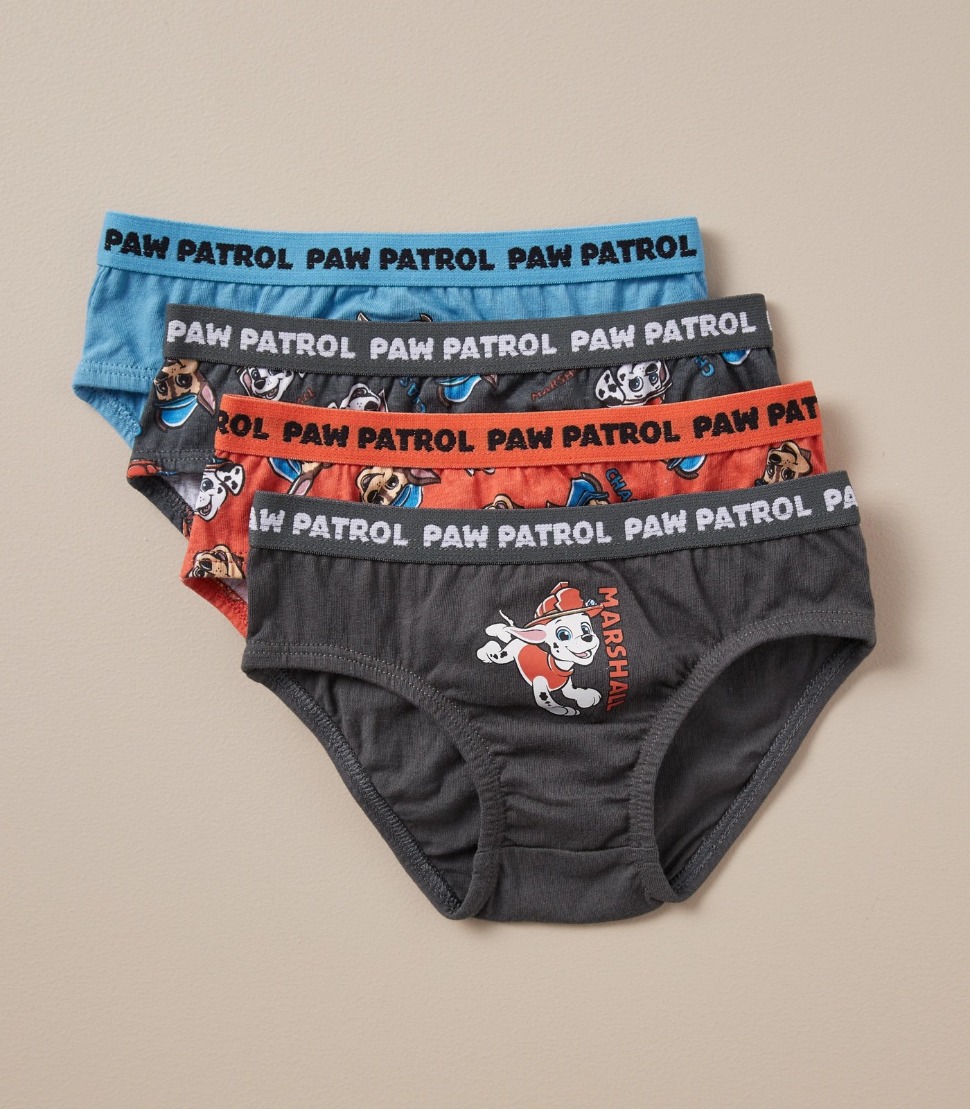 4 Pack Paw Patrol Briefs