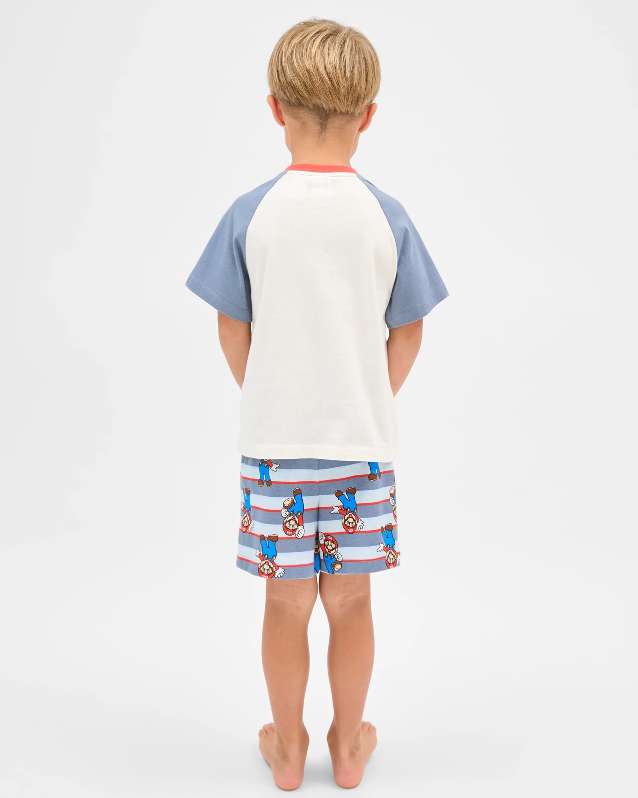 Super Mario Australian Cotton Younger Boys Pyjama Set 5 of 5