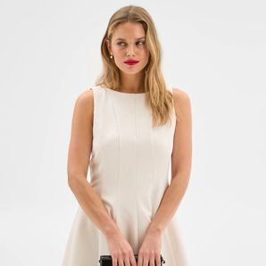 Fit and Flare Mini Dress - Lily Loves