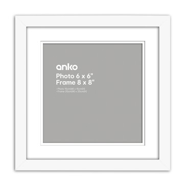 Photo Frame, 6" x 6" - Anko