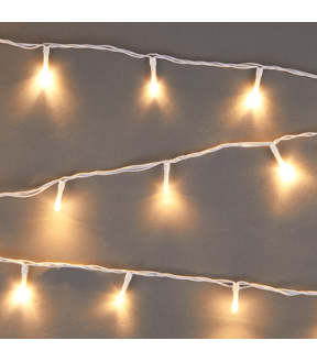 Low Voltage 250 LED Multifunction Warm White String Lights - Anko