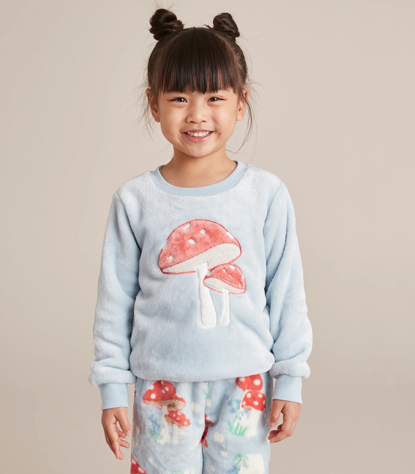 Mushroom discount print pajamas