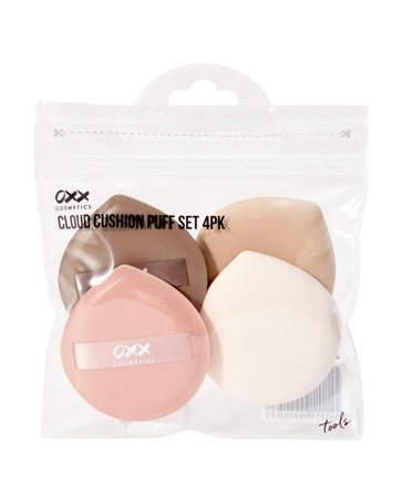 OXX Cosmetics 4 Pack Cloud Cushion Puff Set