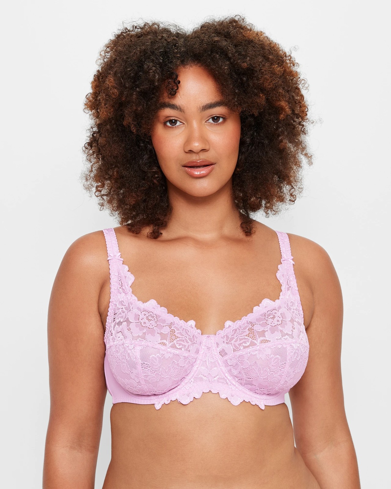 Fuller Bust Cut Out & Lace Underwire Bra