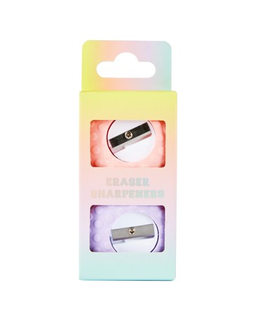 Anko 2 Pack Eraser Sharpeners