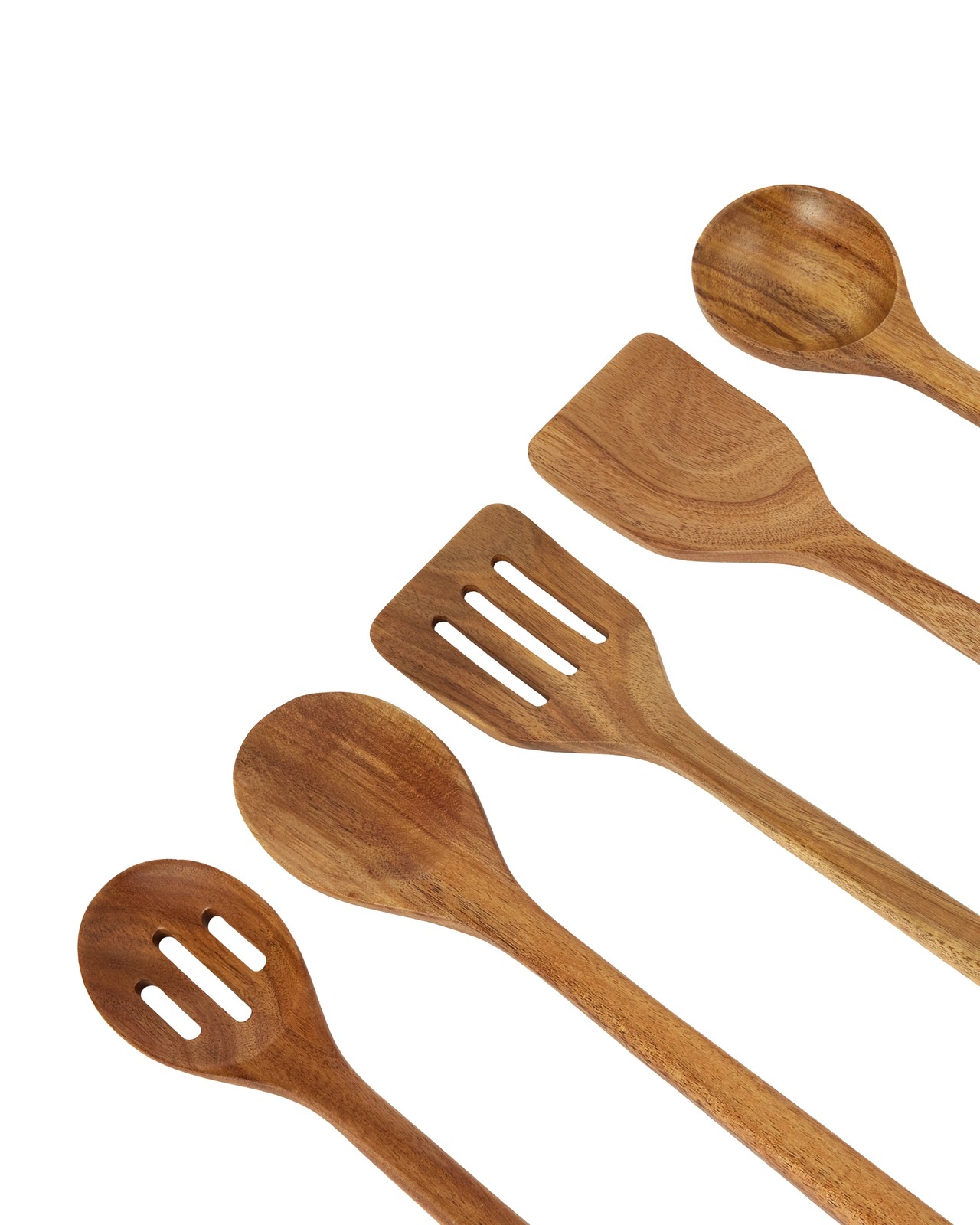 Anko 5 Piece Acacia Wood Utensil Set 2 of 5