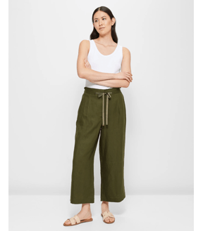 Belted Culotte Pants - Preview