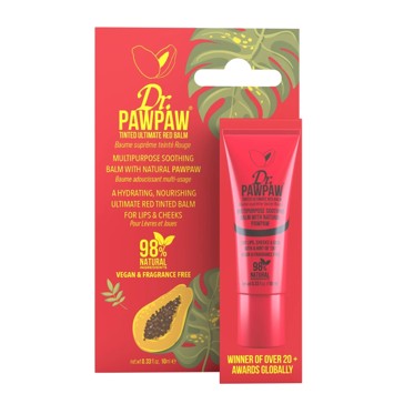 Dr. PAWPAW Tinted Ultimate Red Lip Balm 10ml - Natural Pawpaw