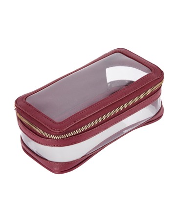 OXX Cosmetics Makeup Bag, Red - OXX Cosmetics