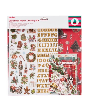 Anko Christmas Paper Crafting Kit
