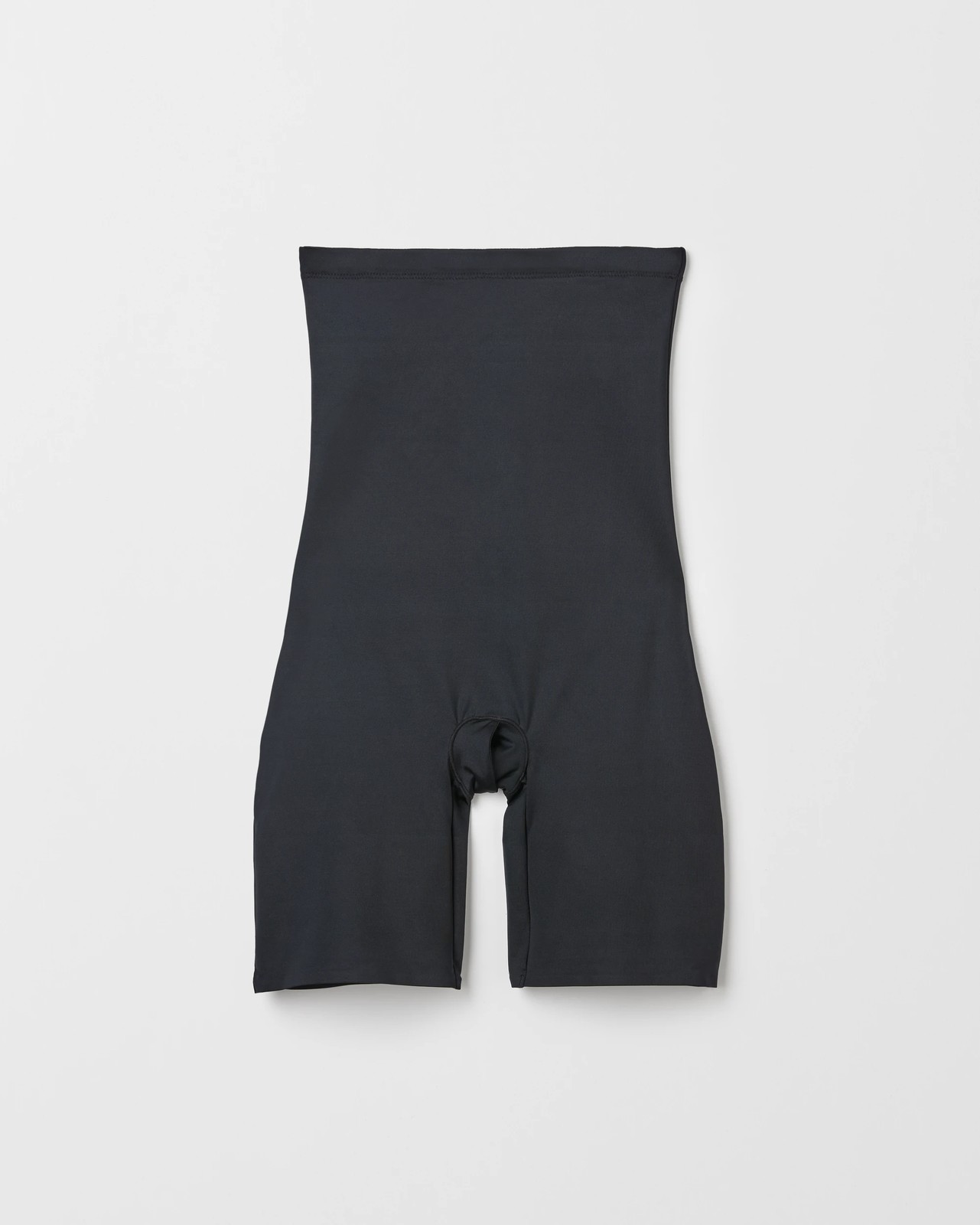Barely There No Visible Panty Line High Waisted Thigh Shaper Shorts - Black 6 of 6