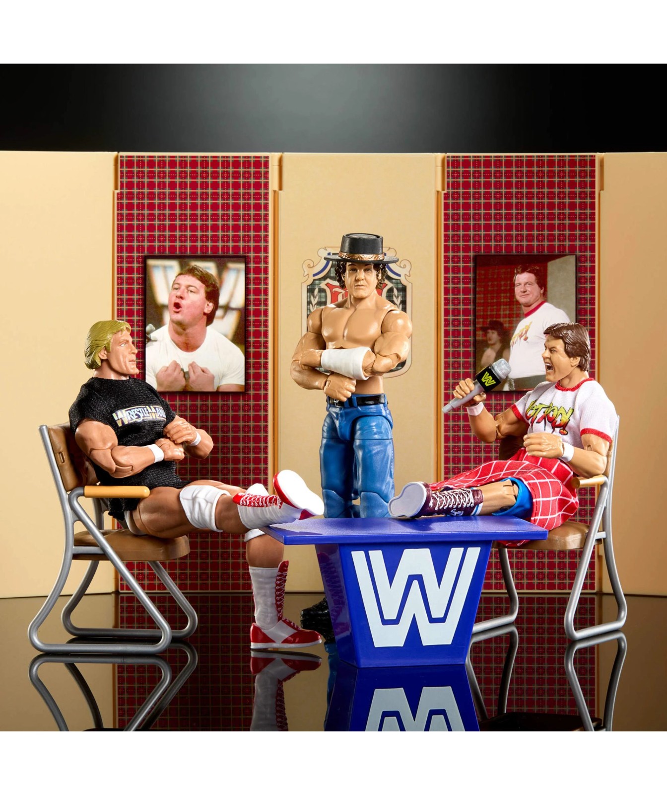 WWE Elite Collection Piper's Pit Set 4 of 5